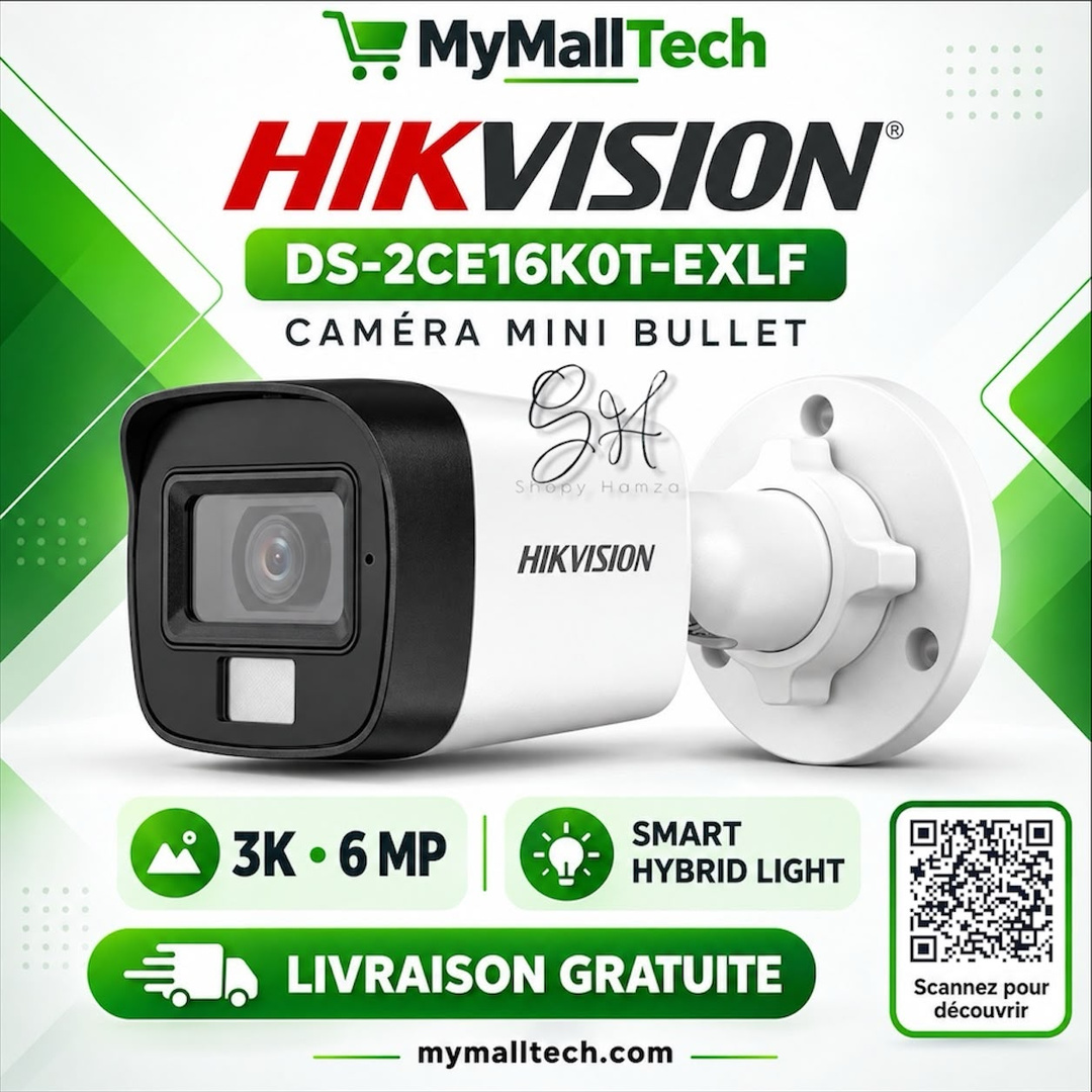 Hikvision Camera Mini Bullet 3K 5 MP